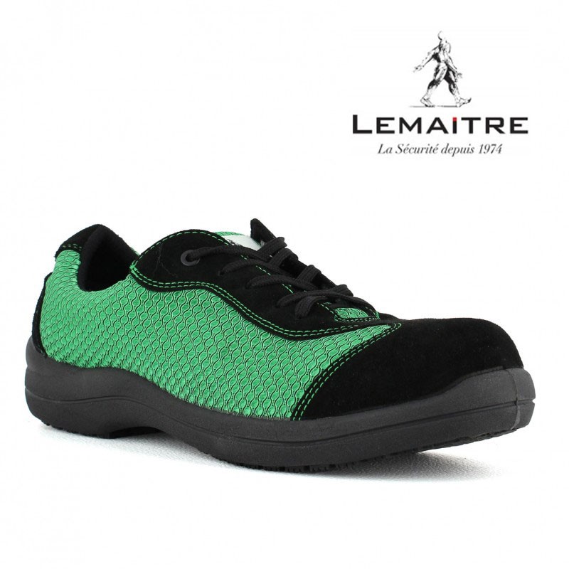 basket de securite lemaitre reseda vert s1p
